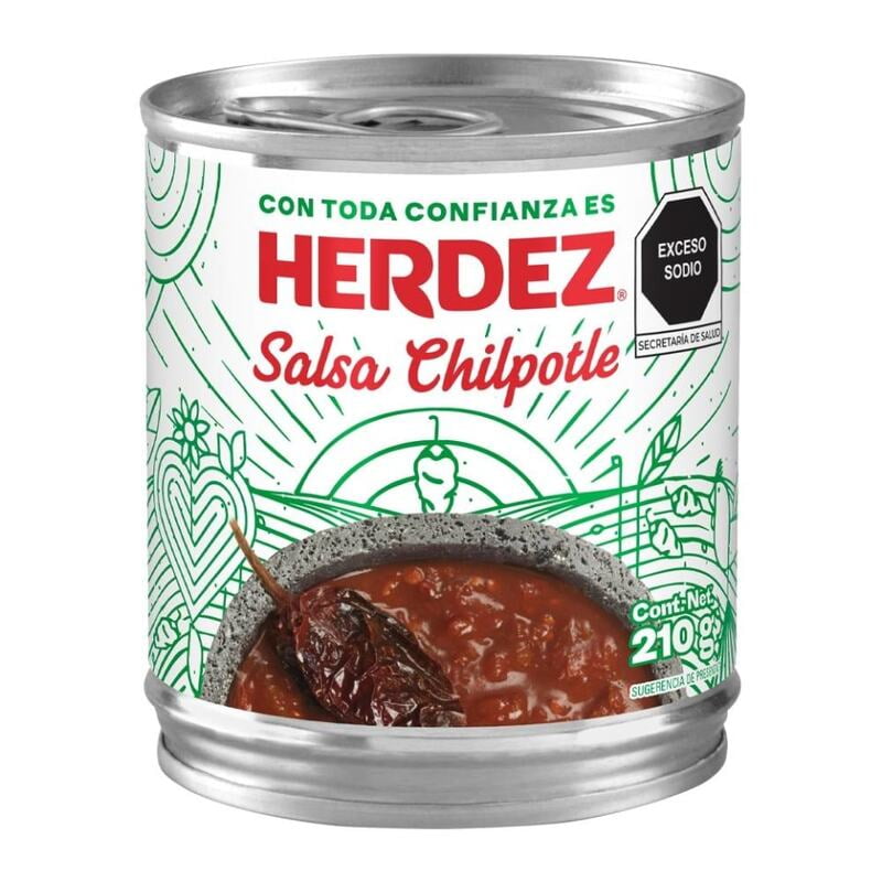 Salsa chipotle Herdez 210 gr Salsa chipotle Herdez 210 gr